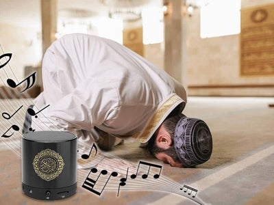 Hitopin Koran-Lautsprecher MP3-Player, Digitaler Koran-Lautsprecher, Koran-Übersetzer, Tragbarer Kor