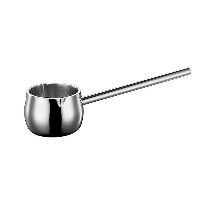 IMEEA Milchpfanne 10oz/300ml Kaffeekanne Butterwärmer mit langem Griff Induktions-Milchwärmertopf SU