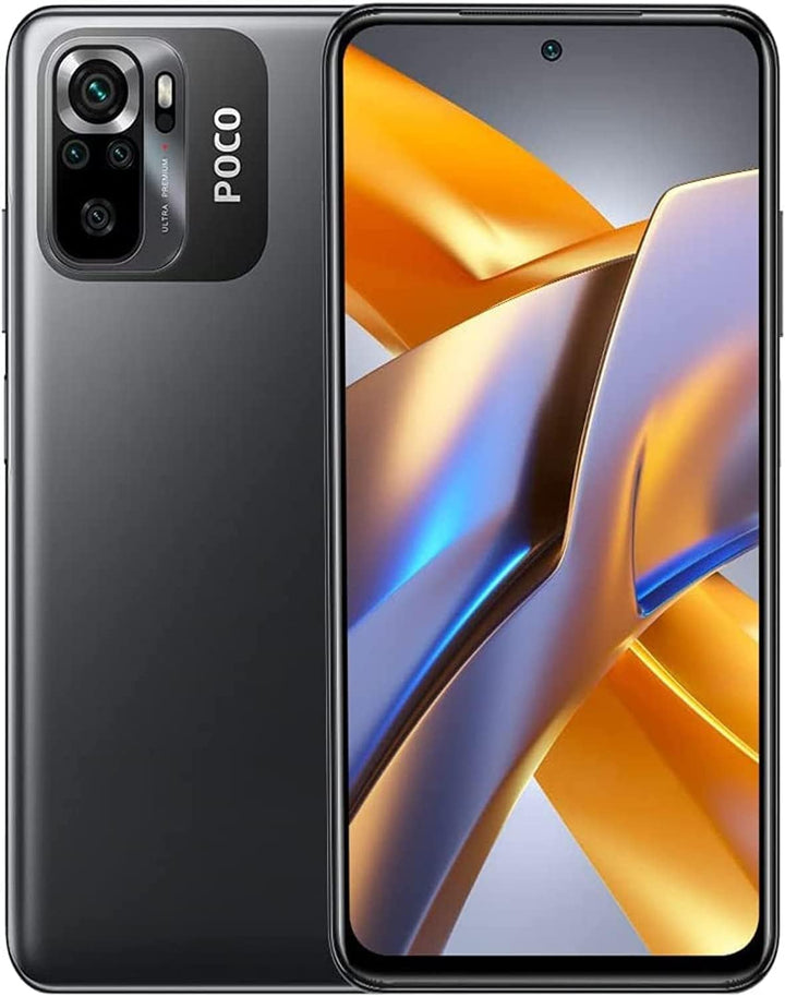Xiaomi Poco M5s 4G LTE GSM (128 GB + 4 GB) 64MP Quad-Kamera 16,3 cm (6,4 Zoll) Octa Core (Nicht für