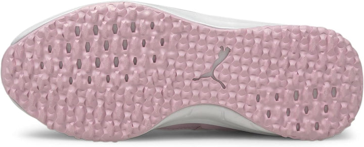 PUMA Jungen Fusion Evo Jr. Golfschuh 35.5 EU High Rise Pink Lady, 35.5 EU High Rise Pink Lady