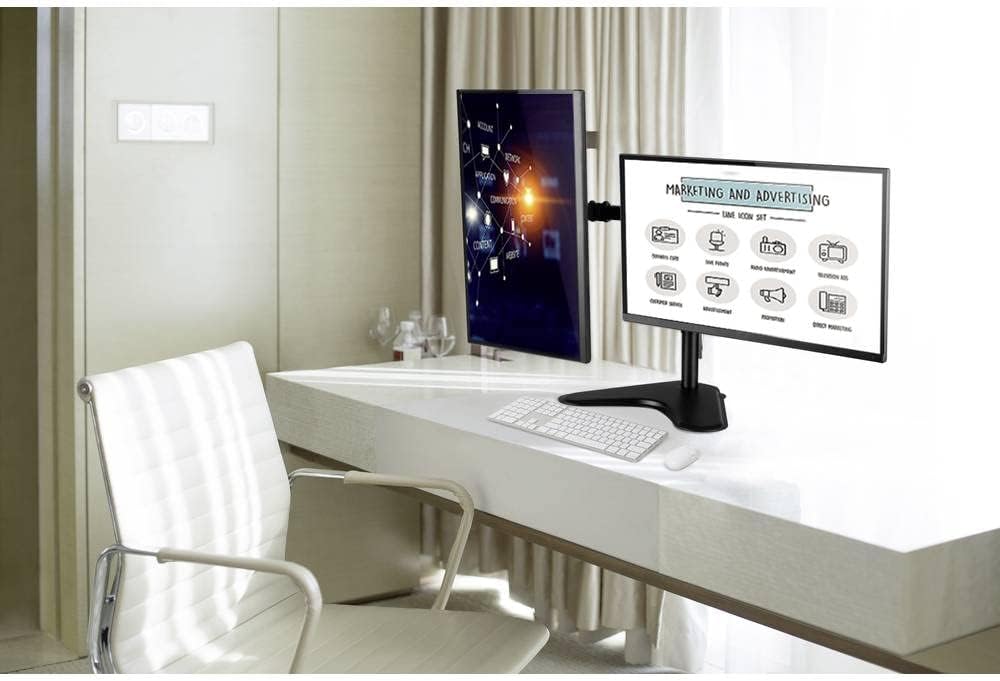 Speaka Professional Monitor-Standfuss SP-6644612 Secundus 2 Display(s) 33,0 cm (13) - 81,3 cm (32) S
