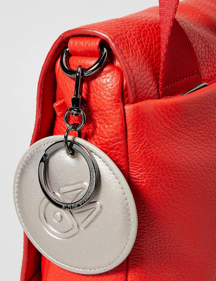 Mandarina Duck Damen Mellow Leather Tracolla Umhängetasche, Rot (Lacquer)