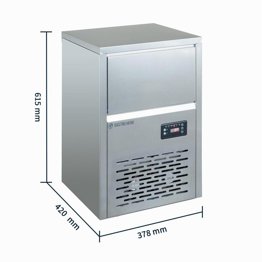 Vollwürfel Eisbereiter ECO 40 kg Gastronomiebedarf