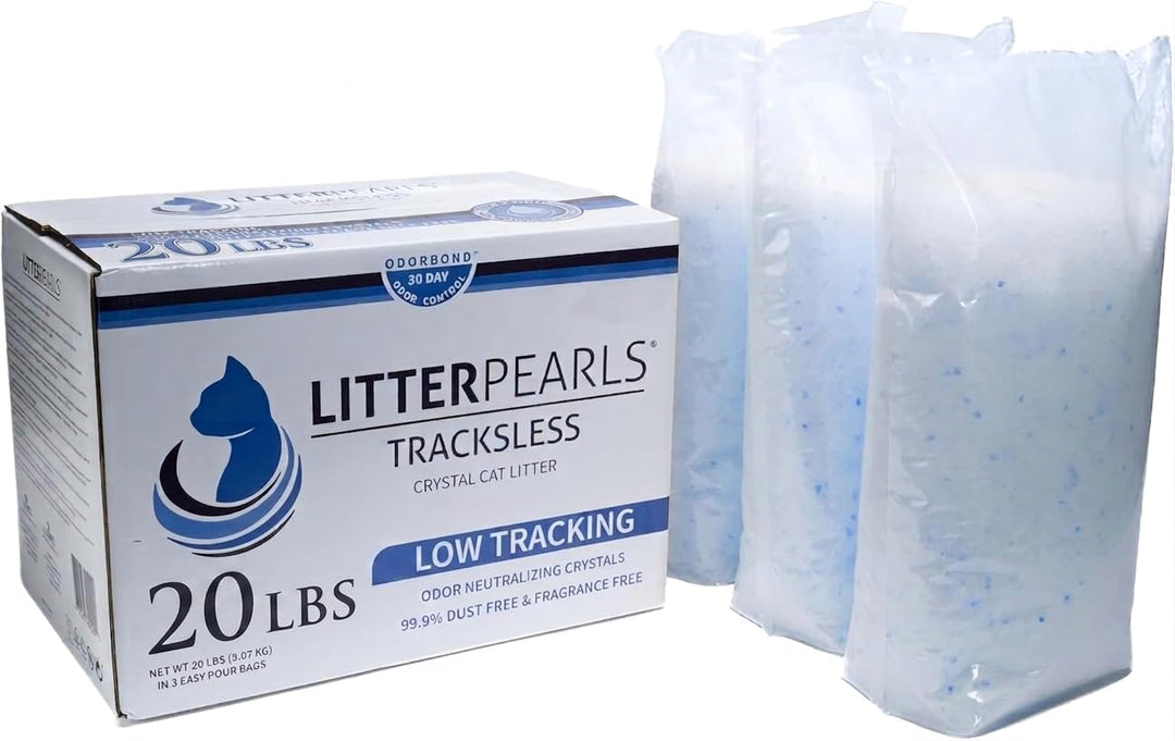 Litter Pearls Katzenstreu Perlen tracksless Silica Katzenstreu, 20 lbs