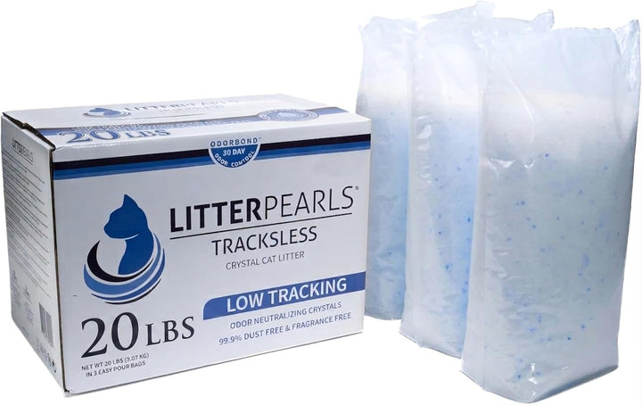 Litter Pearls Katzenstreu Perlen tracksless Silica Katzenstreu, 20 lbs