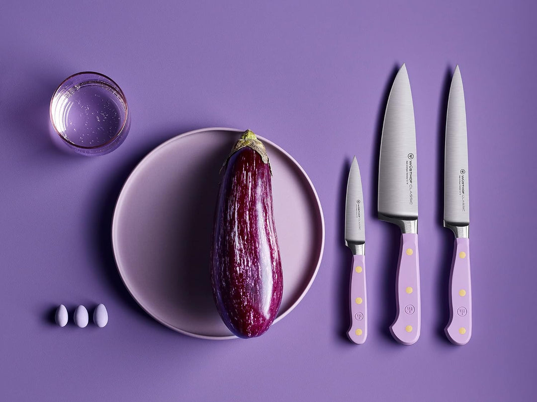 WÜSTHOF Classic Messerblock mit 7 Messern, Purple Yam (Lila), Purple Yam