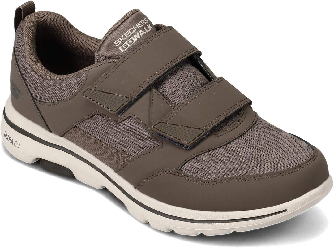 Skechers Go Walk 5 Wistful Sneaker für Herren 42 EU Khaki, 42 EU Khaki