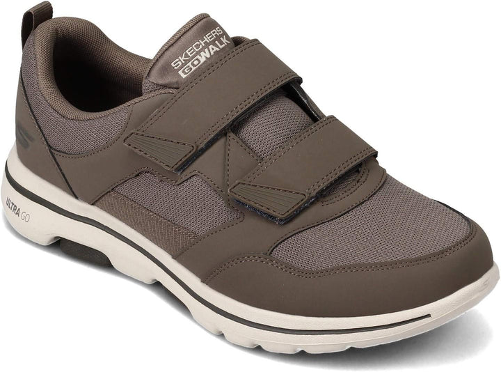 Skechers Go Walk 5 Wistful Sneaker für Herren 42 EU Khaki, 42 EU Khaki