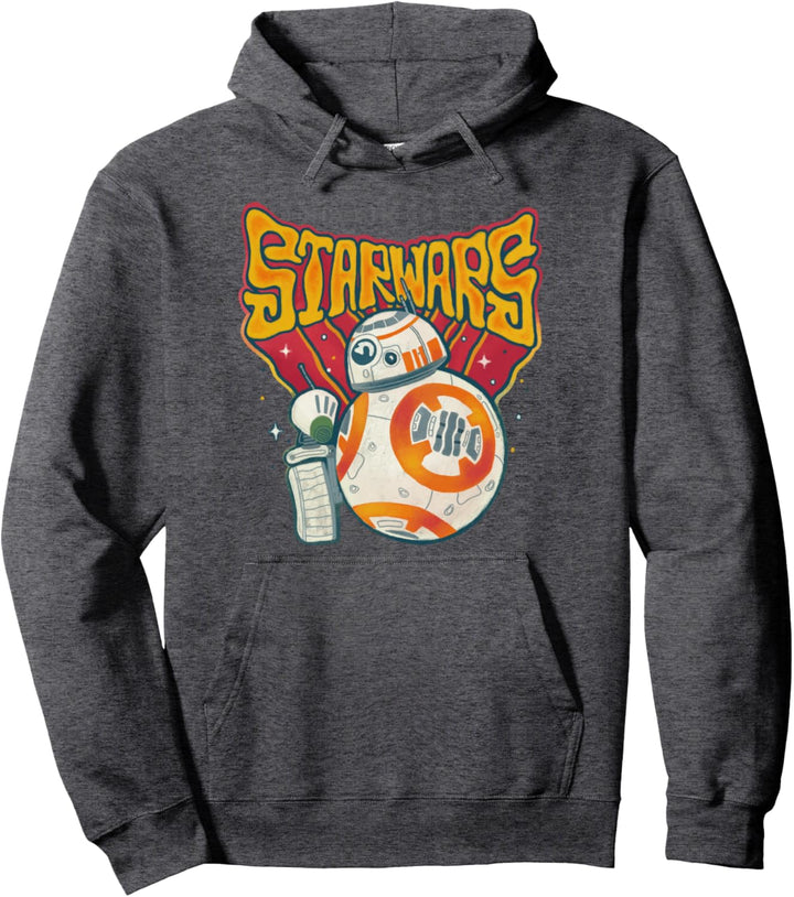 Star Wars The Rise Of Skywalker D-0 And BB-8 Portrait Pullover Hoodie