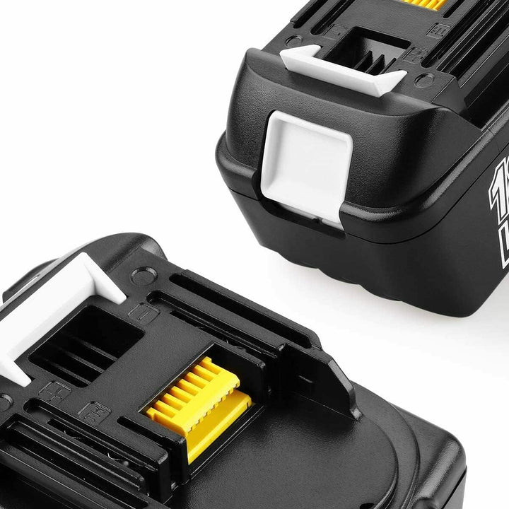 [2 Stück] 18V 5,0Ah 5000mAh Ersatz Akku für Makita DUC353Z DUR365UZ DUC303 DUC400 DMR109W Li-Ion Akk