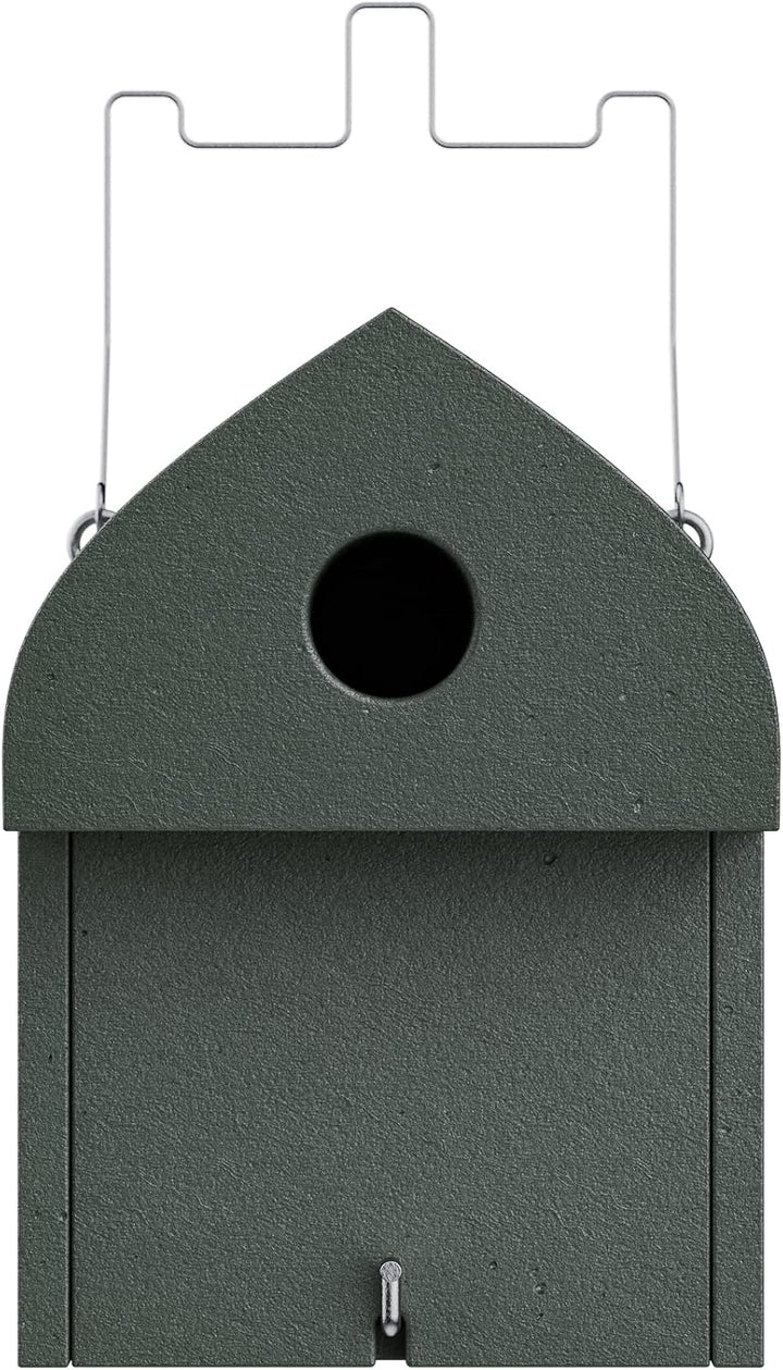 Nistkasten Holzbeton für Haussperling & Feldsperling | Brutkasten für Vögel Wetterfest | Vogelhäuser