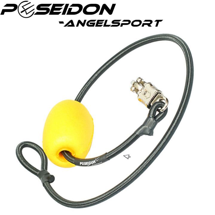 Poseidon Bootshalterung Quick Release - Bootsleine zur Befestigung des Angelboots, Bootsbefestigung,