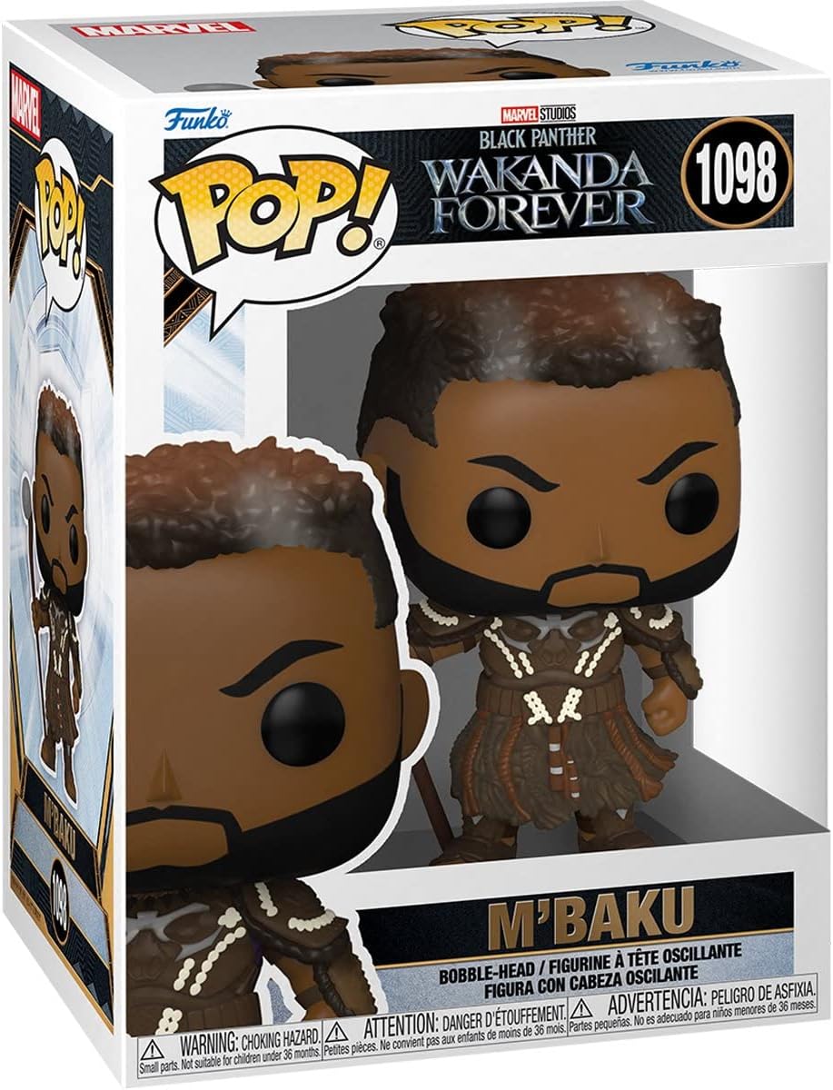 POP Marvel: Black Panther: Wakanda Forever - M'Baku Funko Pop! Vinyl-Figur (gebündelt mit kompatible