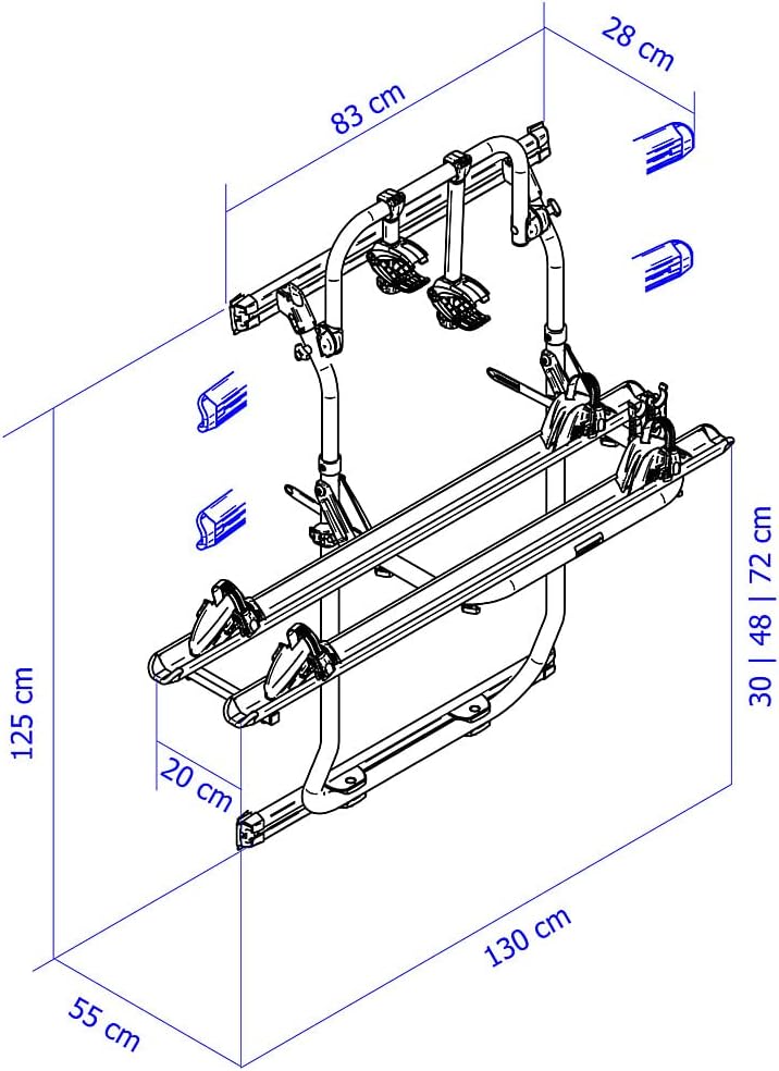 Thule Fahrradträger Elite Van XT BK | 441985