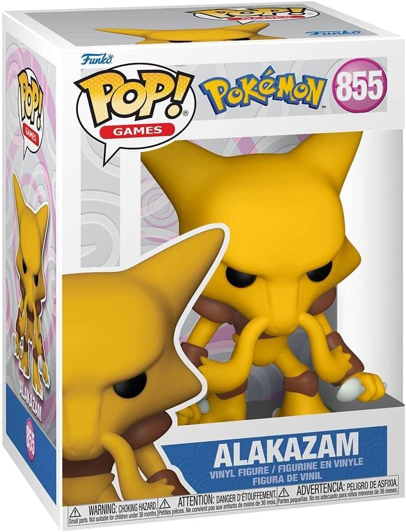 Pop Pokemon Alakazam Vinyl Figur