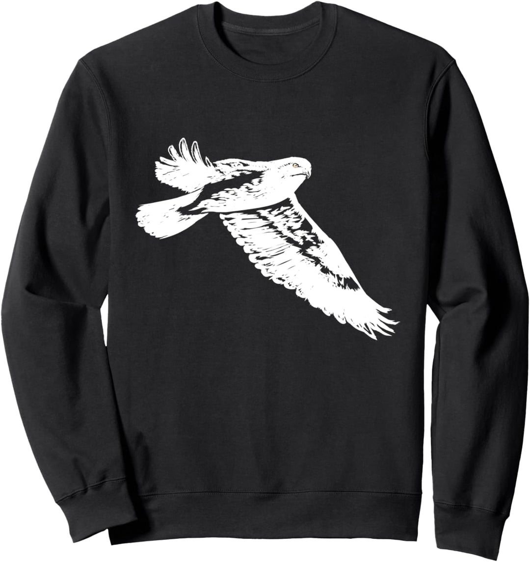 Niedliche von Falkenhand gezeichnete Skizze künstlerisch Sweatshirt
