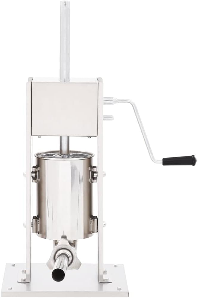 vidaXL Wurstfüller Manuell Wurstfüllmaschine Wurstpresse Wurstspritze Füllmaschine Wurst Presse Wurs