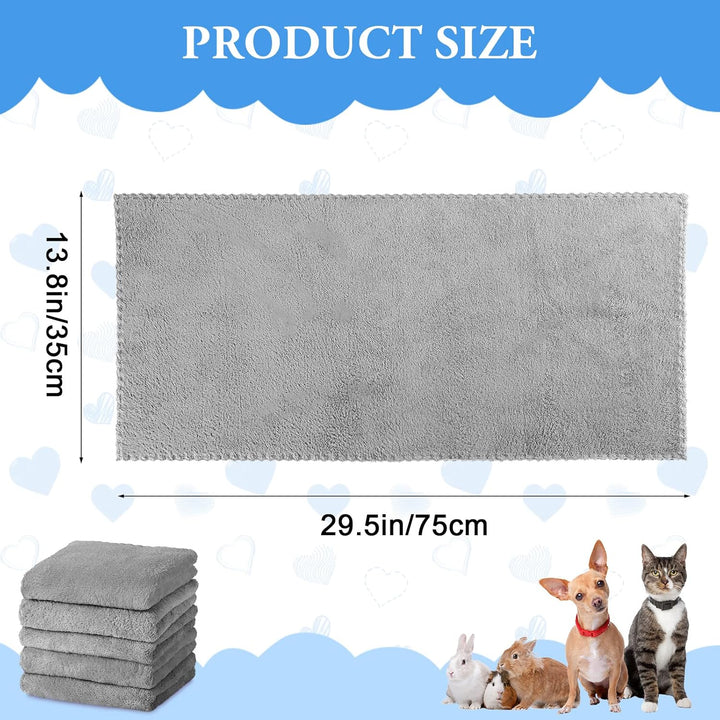 10 Stück Meerschweinchen Decken Fleece Haustier Decken Weiche Meerschweinchen Käfig Einlagen Haustie