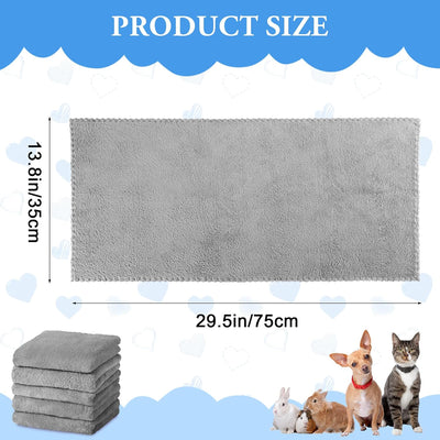 10 Stück Meerschweinchen Decken Fleece Haustier Decken Weiche Meerschweinchen Käfig Einlagen Haustie
