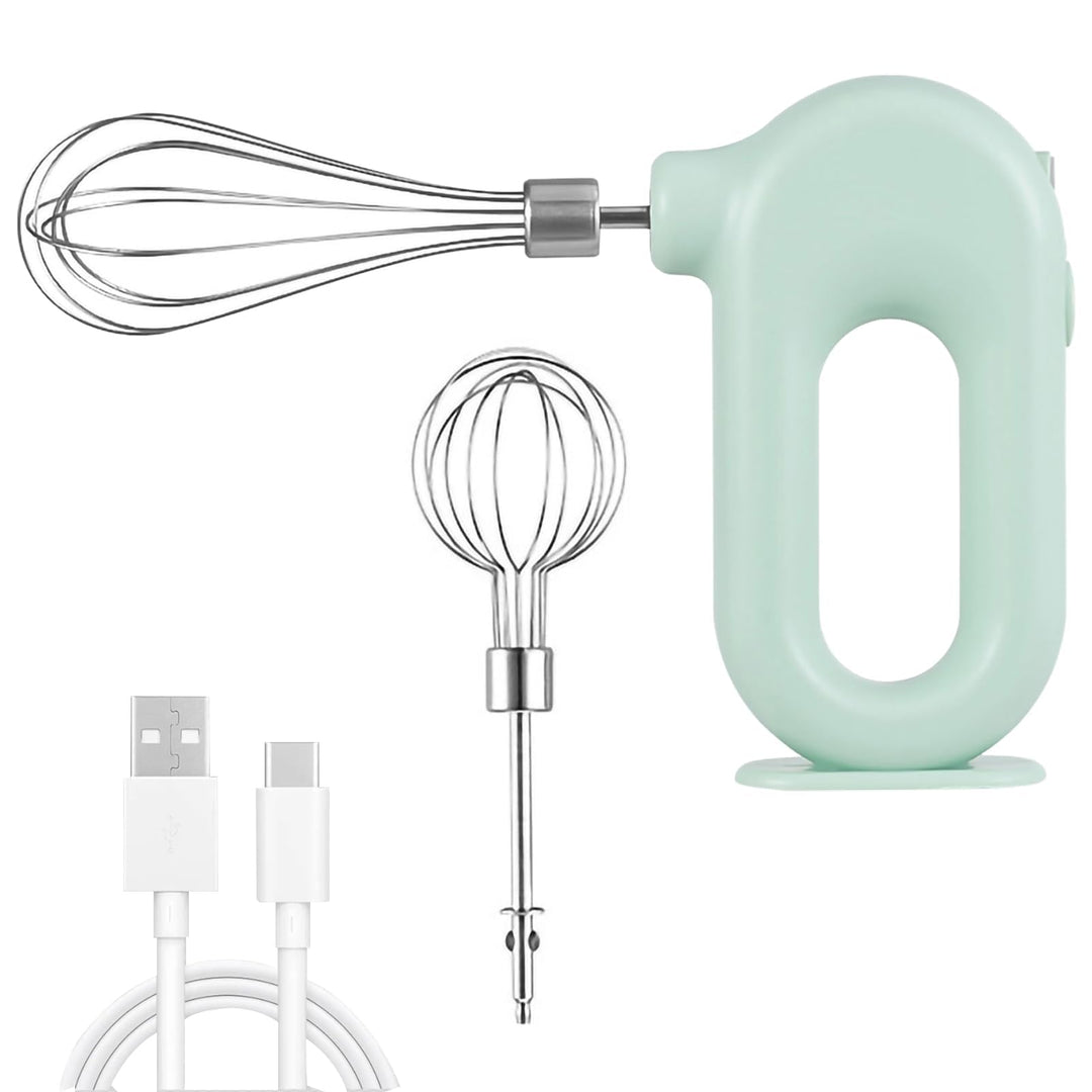 Schnurloser Handmixer, Mini-Elektro-Handmixer, Wiederaufladbarer USB-Mini-Ei-Schläger Für Den Hausha