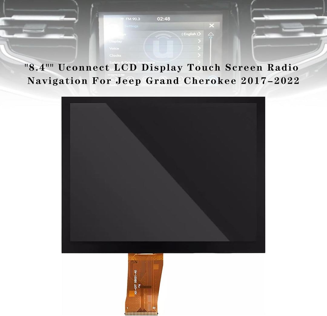 Areyourshop 8,4″ Uconnect LCD Navigation Ersatzdisplay LA084X01(SL)(01) LA084X01(SL)(02) für Jeep Gr