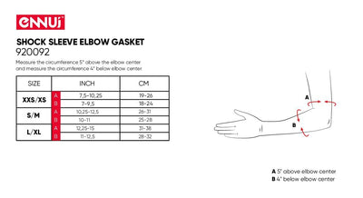 Ennui Skate Equipment Shock Sleeve Ärmlinge, für Inline- und Roller Skating, Skateboarding, UVM.