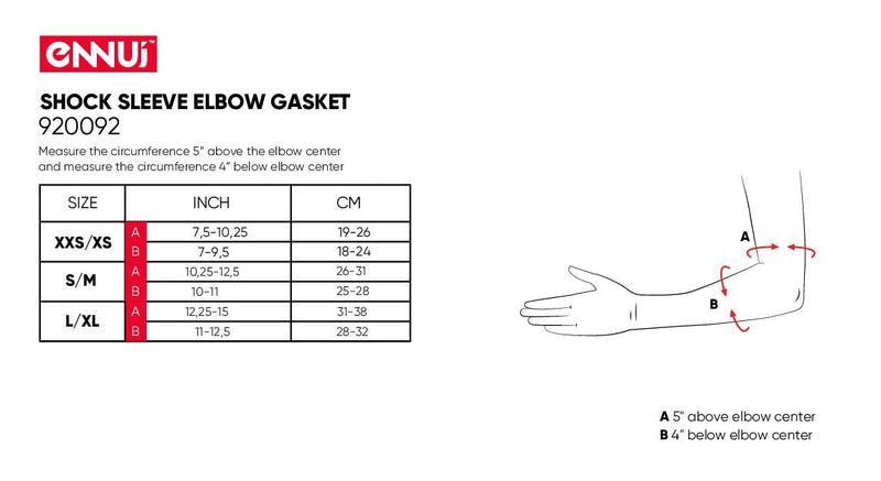 Ennui Skate Equipment Shock Sleeve Ärmlinge, für Inline- und Roller Skating, Skateboarding, UVM.