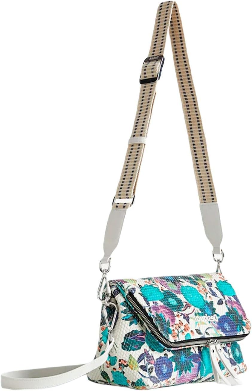 Desigual Womens BOLS_ETEREA Blue VE Across Body Bag