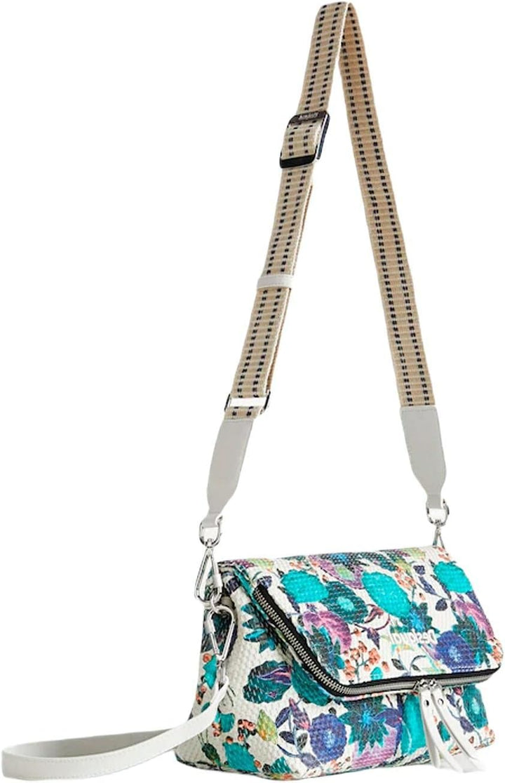 Desigual Womens BOLS_ETEREA Blue VE Across Body Bag