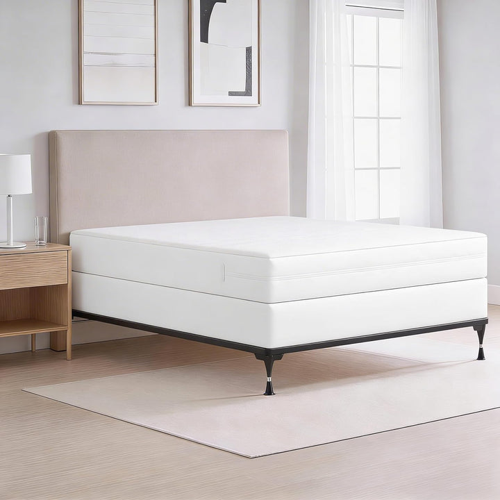 Original Bed Bug Blocker Matratzenbezug mit Reissverschluss, King-Size, Weiss, King