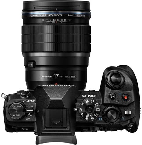 Olympus M.Zuiko Digital ED 17mm F1.2 PRO Objektiv, lichtstarke Festbrennweite, geeignet für alle MFT