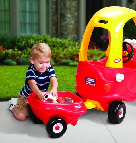 Little Tikes Cozy Coupe-Anhänger. Für Spielzeug & Puppen. Robuste Konstruktion für Drinnen und Draus