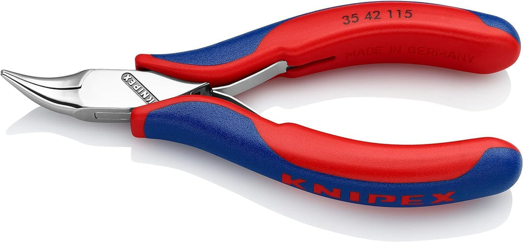 Knipex Elektronik-Greifzange mit Mehrkomponenten-Hüllen 115 mm 35 42 115