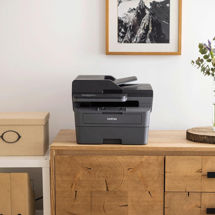 Brother MFC-L2860DWE 4-in-1-Multifunktions-Laserdrucker, 34 ppm, Duplexdruck, 6,8 cm Touchscreen-Far