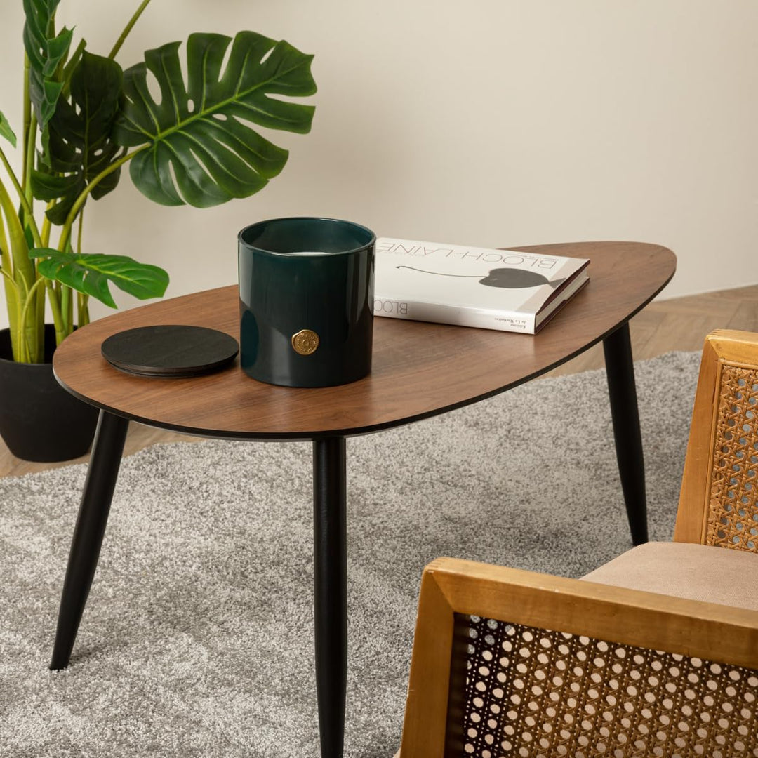 Duftkerze Enzo, Tonkabohne 1200 g - Blaugrün - Atmosphera créateur d'intérieur