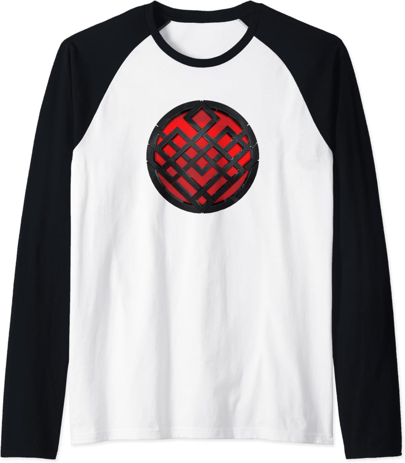 Marvel Shang-Chi and the Legend of the Ten Rings Red Icon Raglan