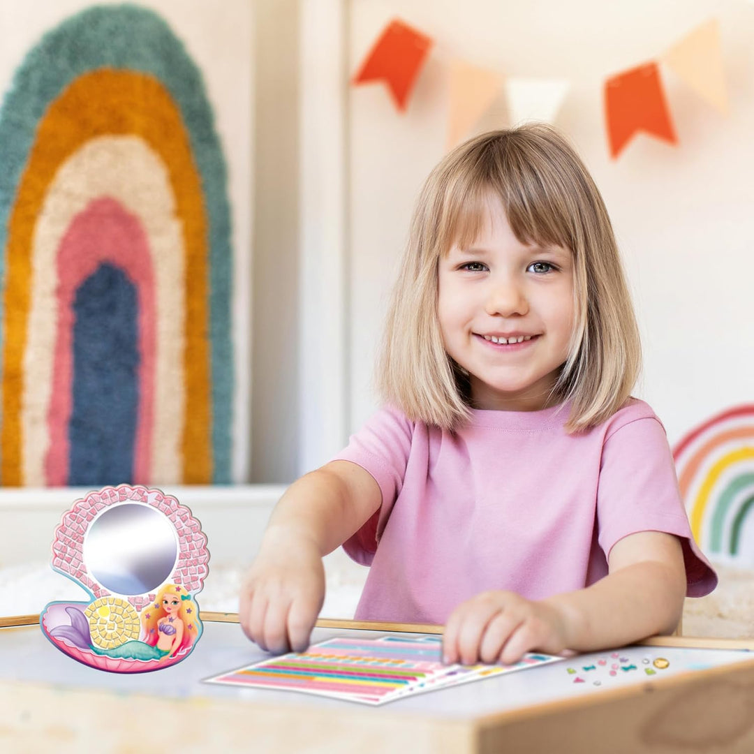 Ravensburger 18348 BeCreative Mosaik Meerjungfrau, DIY für Kinder ab 7 Jahren Neue Version, Neue Ver