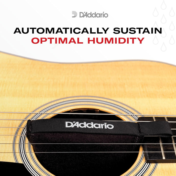 D'Addario Accessories Gitarren-Luftbefeuchter-Packungen, akustisch, 2-Wege-Luftbefeuchtungssystem, K
