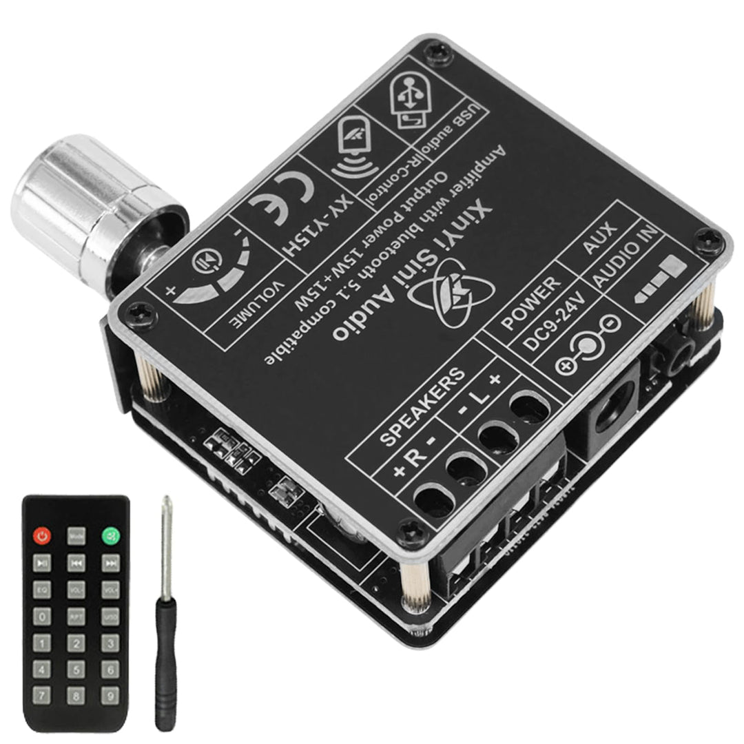Aicharynic Bluetooth Verstärker Board: HiFi Stereo, 2-Kanal 2X50W Audio Verstärker, Mini Digital End