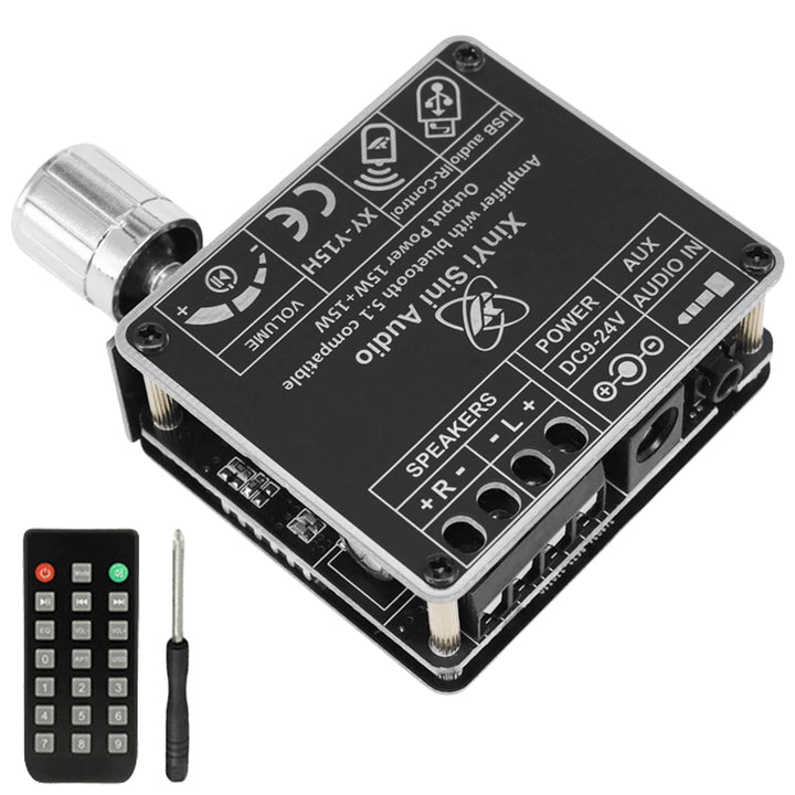 Aicharynic Bluetooth Verstärker Board: HiFi Stereo, 2-Kanal 2X50W Audio Verstärker, Mini Digital End