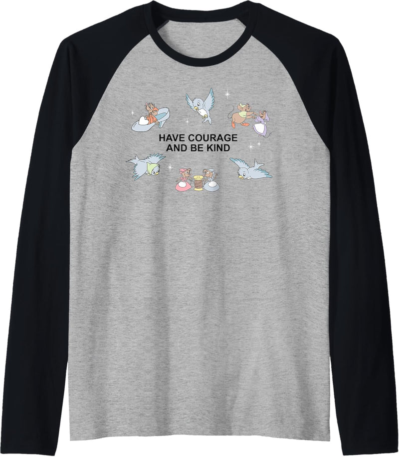 Disney Cinderella Animals Courage And Kindness C1 Raglan