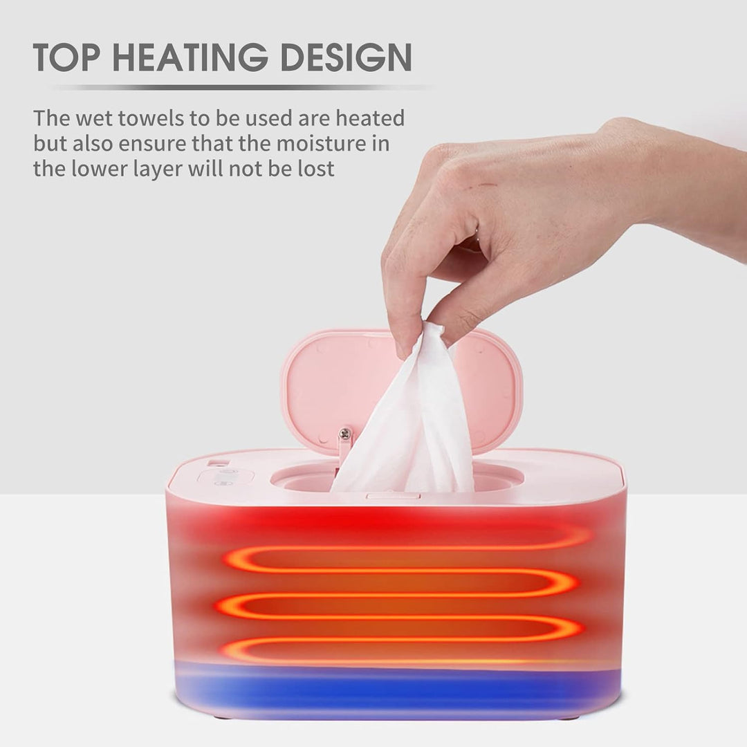 USB Feuchttuchwärmer für Babys, 10 W, 3 Temperaturmodi, Windelwärmer, konstante Temperatur, grosse K