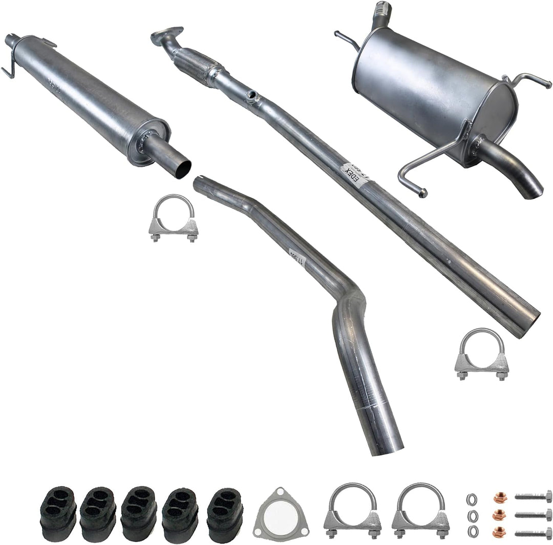 Ferroz Export Ersatz für Auspuffanlage Opel Corsa C 1.2 1.4 16V, BJ. 2000 bis 2006 Auspuff Komplett