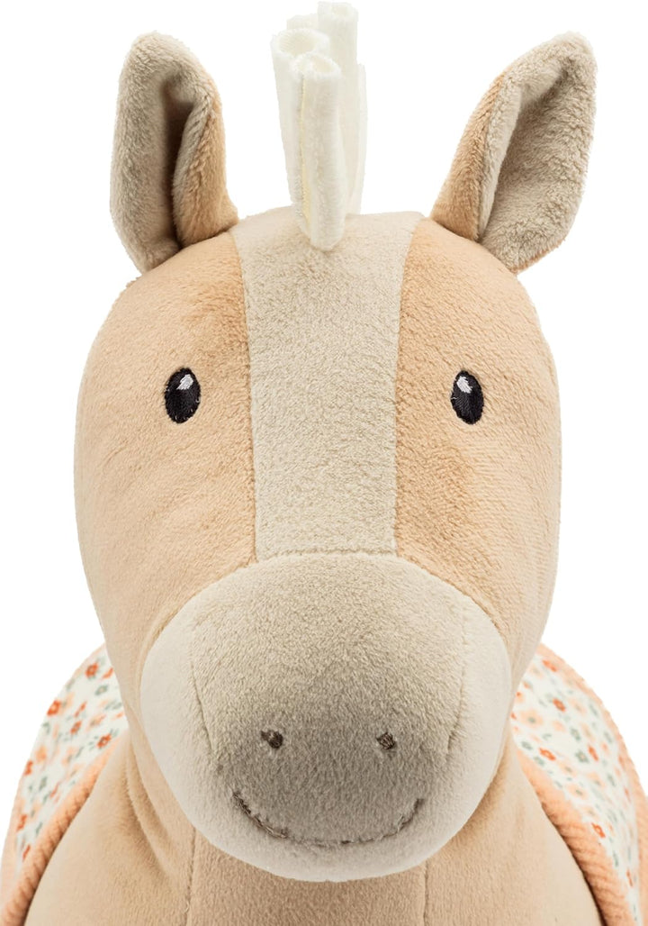 Sterntaler Kuscheltier L Pferd Sunny - Kuscheltier für Baby und Kinder aus weichem Stoff - Spielzeug