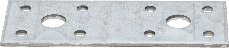 KOTARBAU Lochplatten 116 x 40 mm Verzinkt Silber Flachverbinder Holzverbinder Innen – Aussenbereich