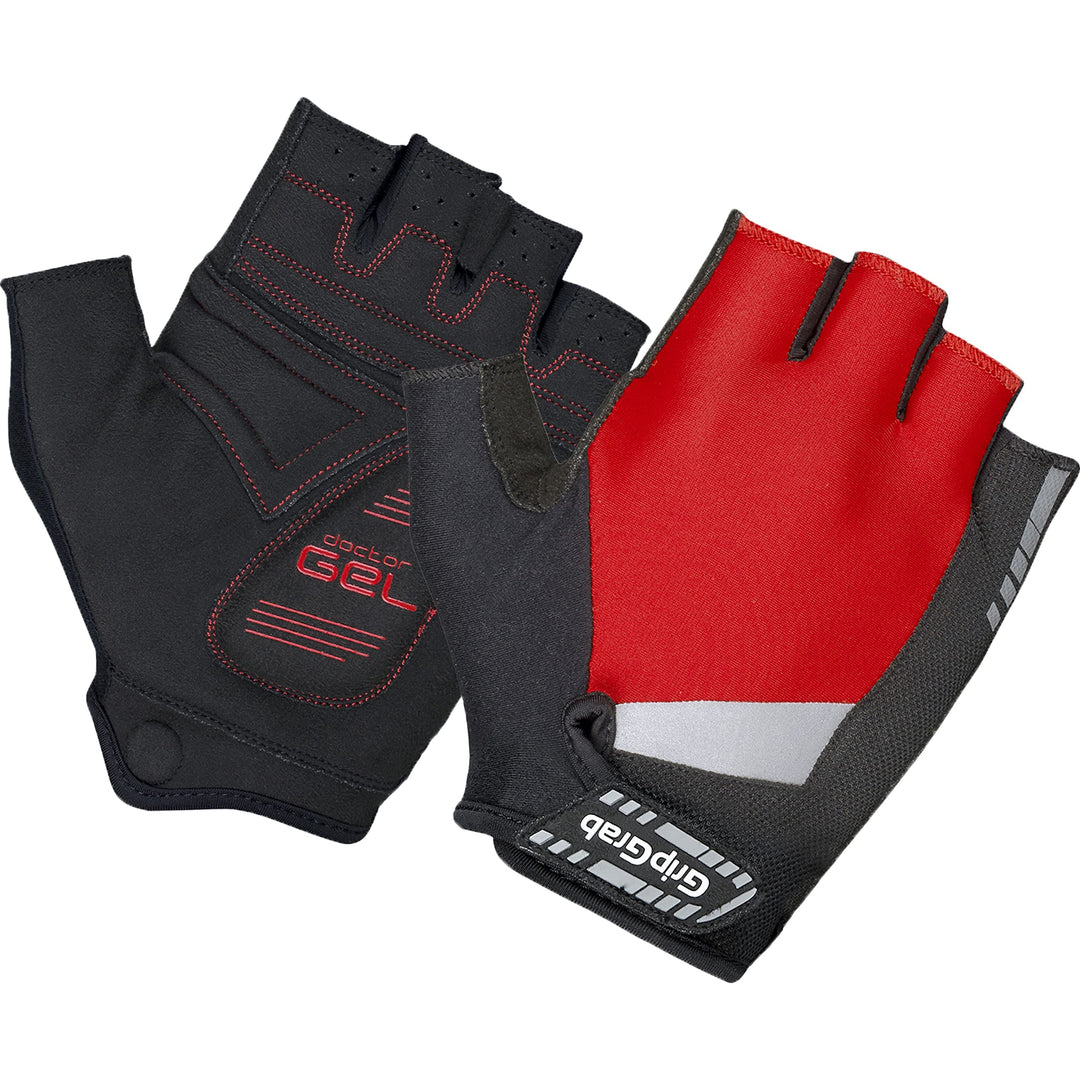 GripGrab SuperGel 6mm DoctorGel Polsterung Kurzfinger Fahrradhandschuhe Dämpfende Fingerlose Sommer