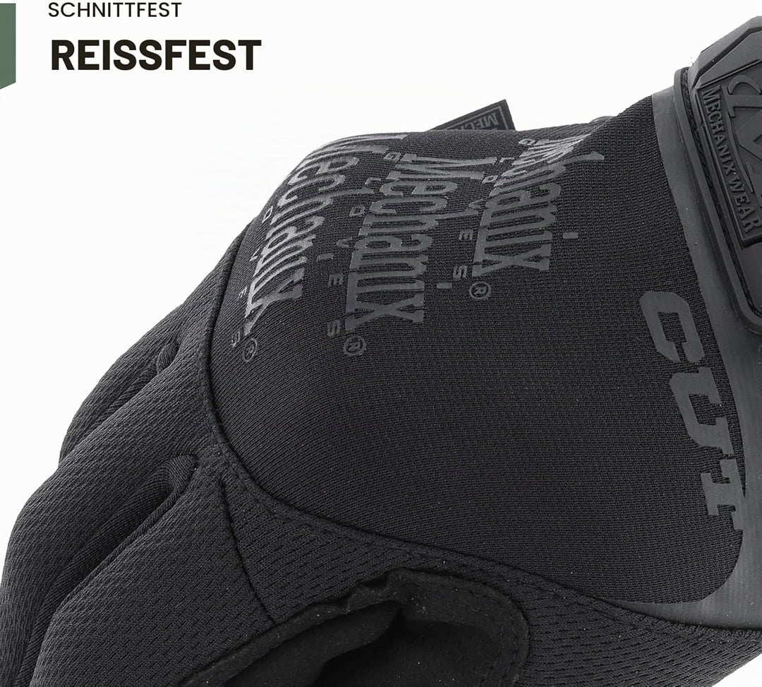 Mechanix Wear: Tactical Specialty Pursuit D5 Covert Arbeitshandschuhe – A5 Schnittfest, Berührungsfä