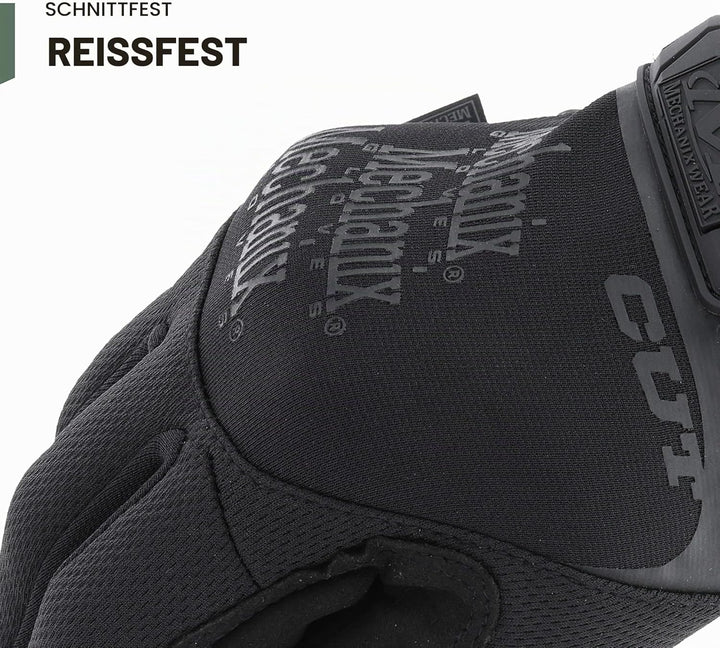 Mechanix Wear Handschuhe Tactical Specialty Pursuit CR5 Handschuh, TSCR-55-012, XXL, Schwarz Schnitt