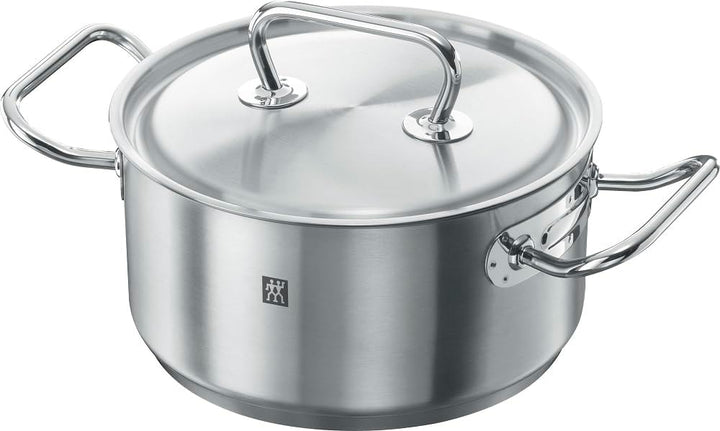 ZWILLING Kochtopf-Set, 5-tlg., 4 Deckel, Induktionsgeeignet, Edelstahl, Twin Classic 2x Ø 16cm, 2x Ø
