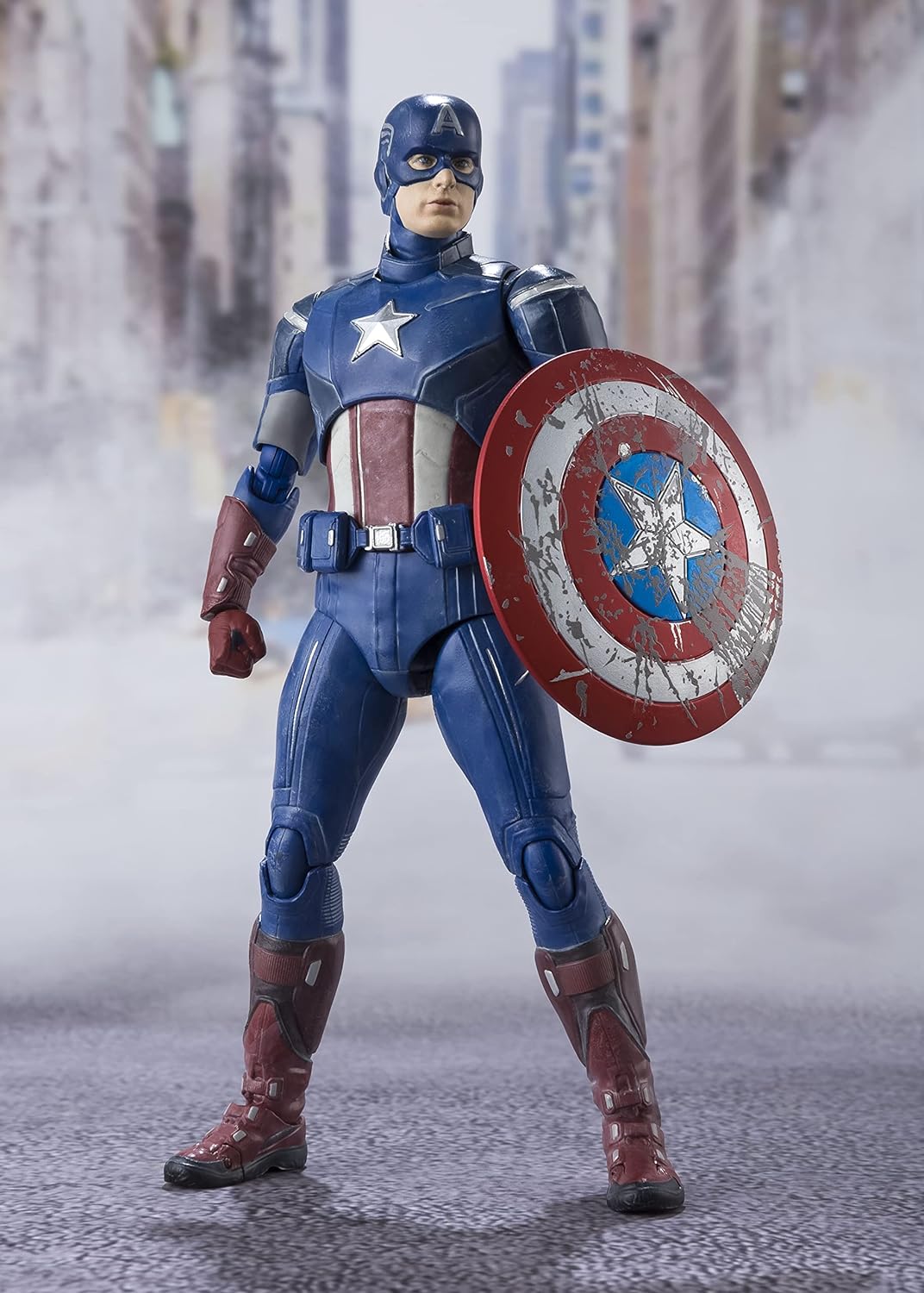 75339 – Marvel Avengers – Sh Figuarts – Captain America 15 cm Mehrfarbig, Mehrfarbig